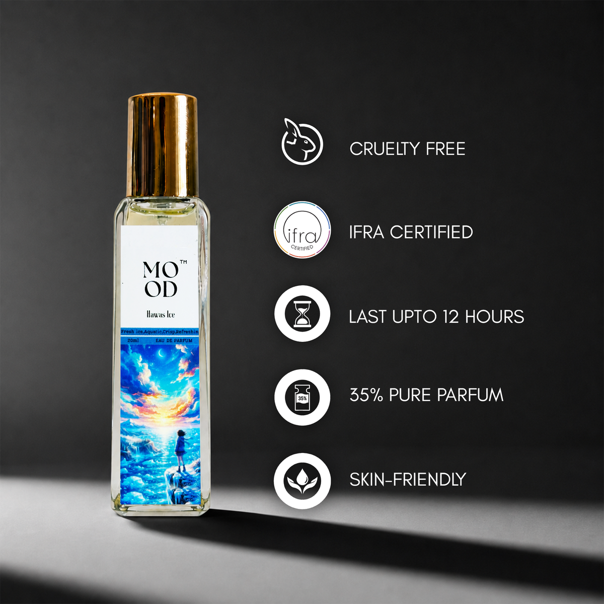 Hawas Ice 20ml perfume - multi-bottle set pack