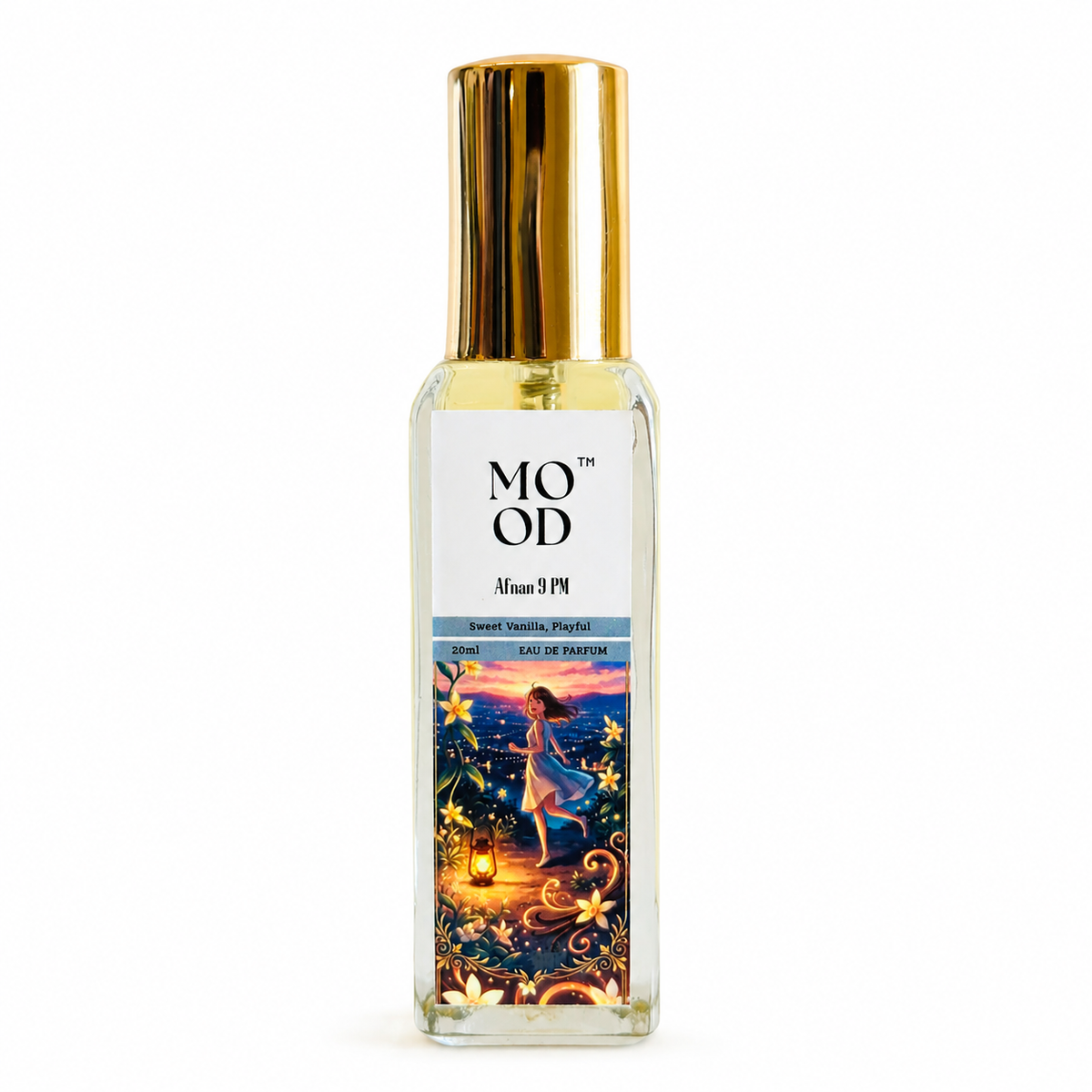 Mood Parfums Afnan 9PM 20ml recreation perfume bottle - oriental vanilla fragrance