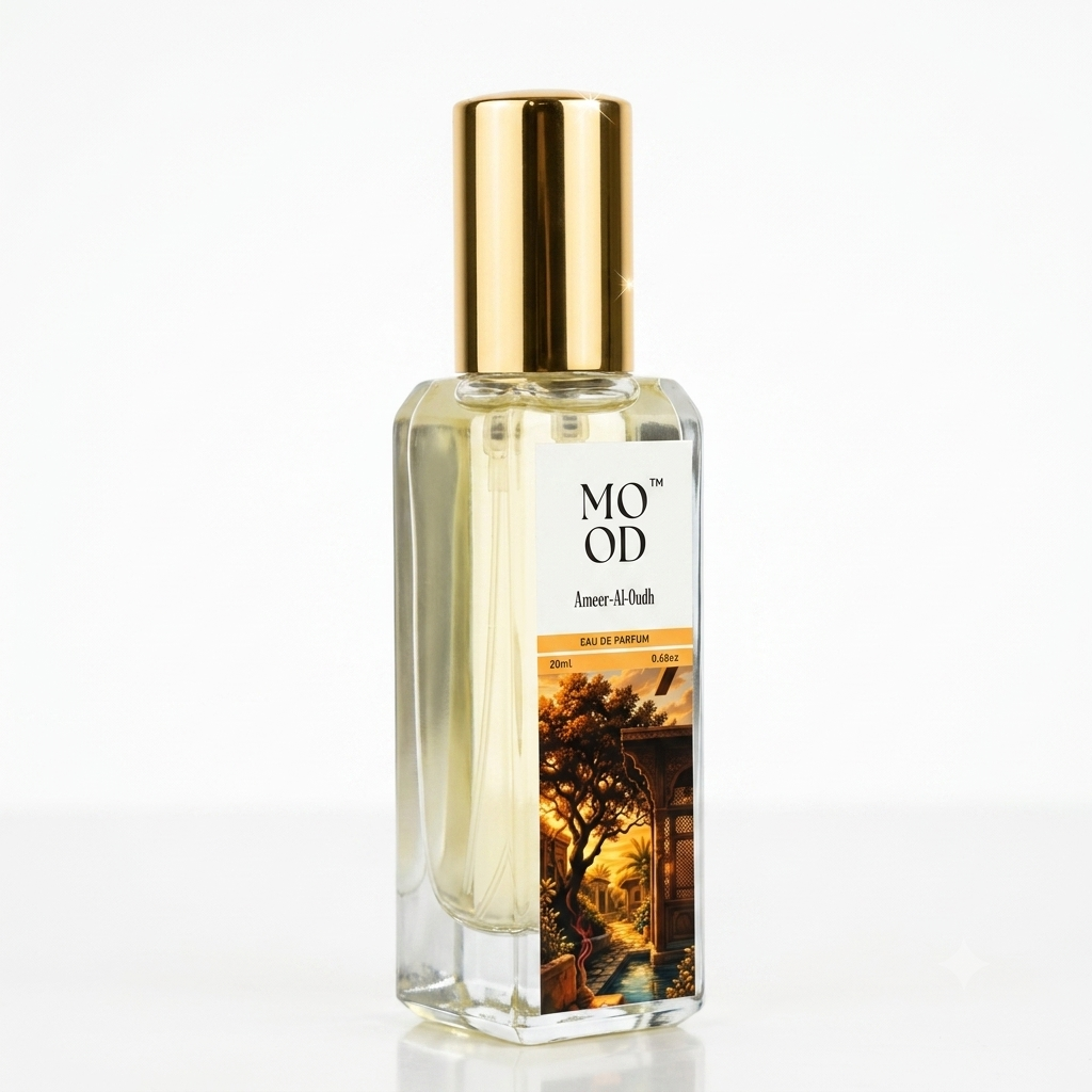Ameer-Al-Oudh 20ml perfume by Mood Parfums - bottle side view