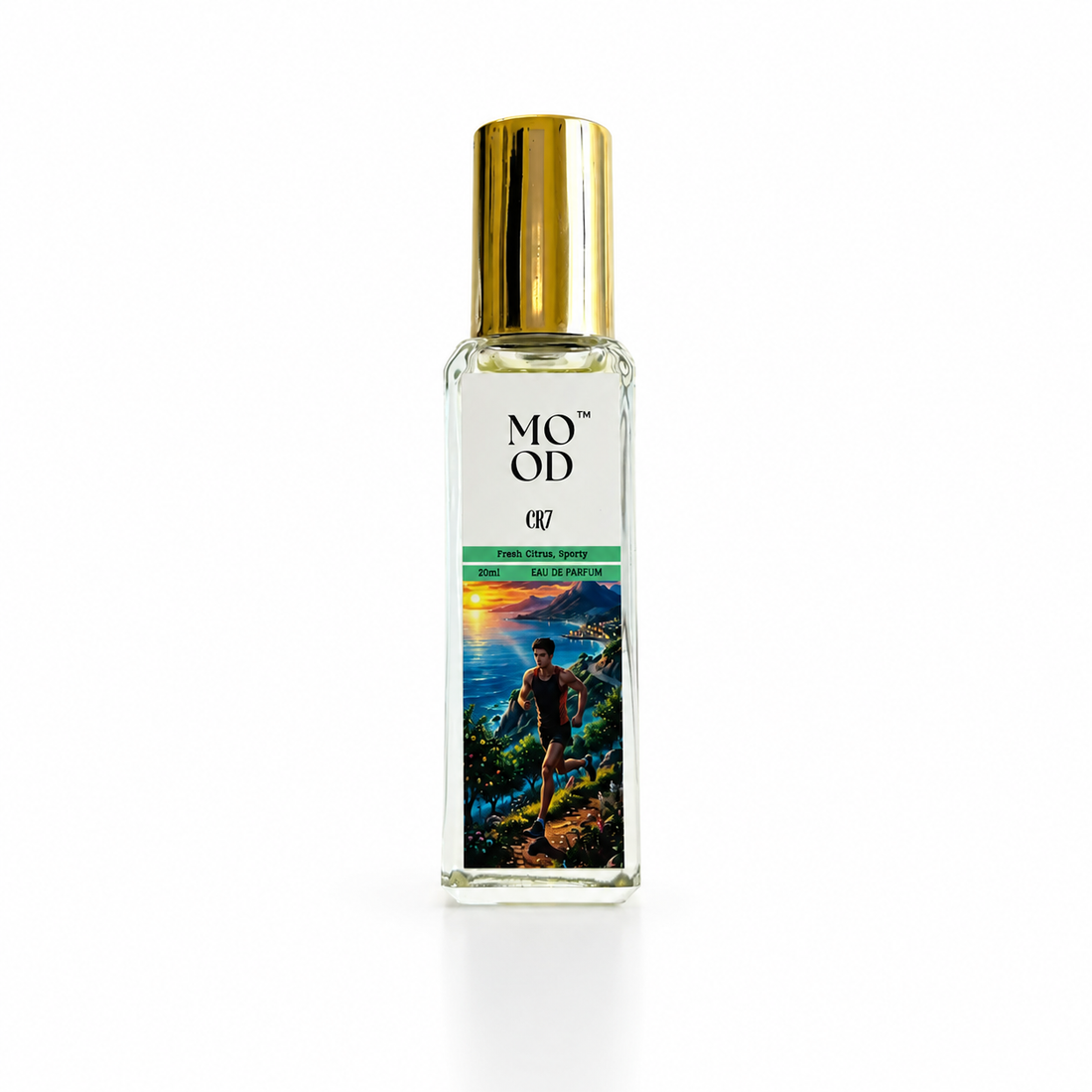 Mood Parfums CR7 20ml recreation perfume bottle - fresh aromatic woody fragrance
