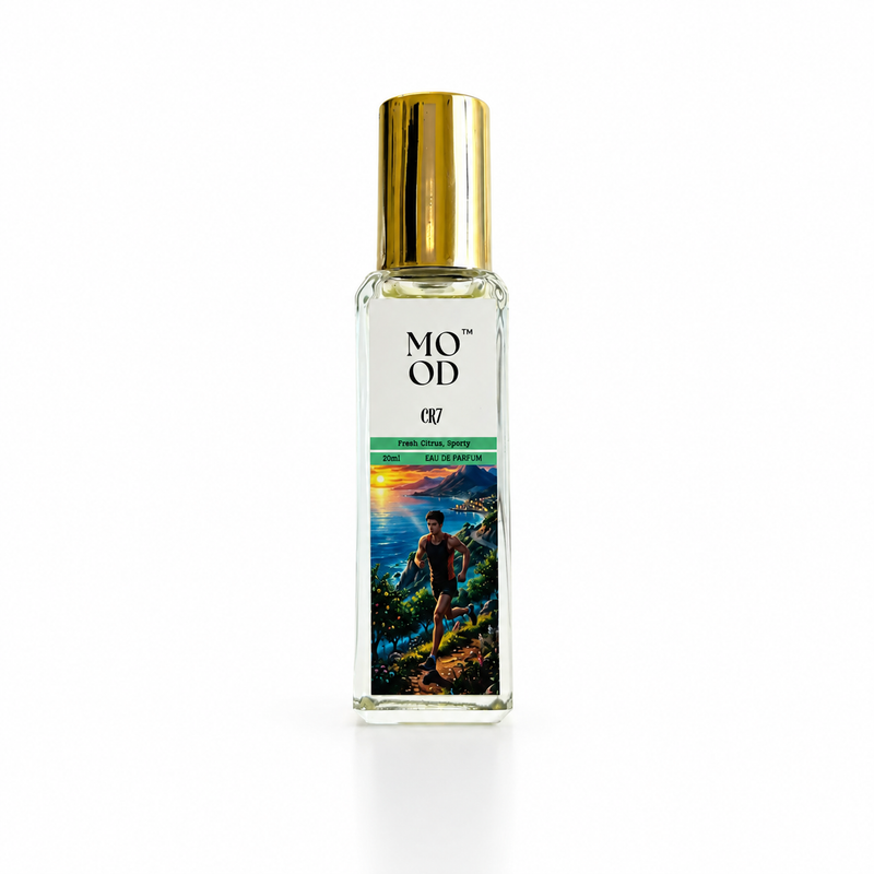 Mood Parfums CR7 20ml recreation perfume bottle - fresh aromatic woody fragrance