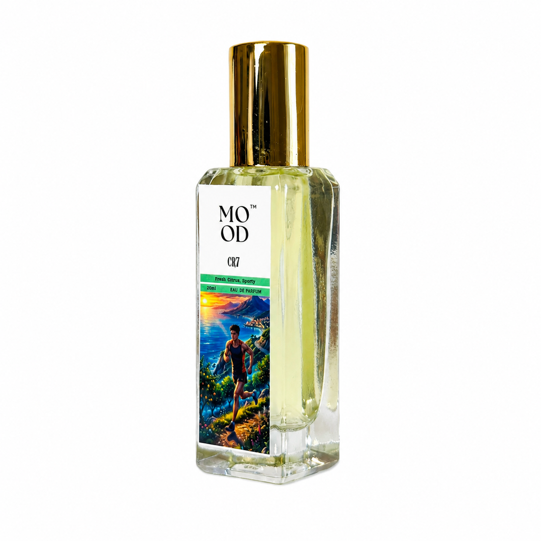 Mood Parfums CR7 20ml recreation perfume bottle - fresh aromatic woody fragrance