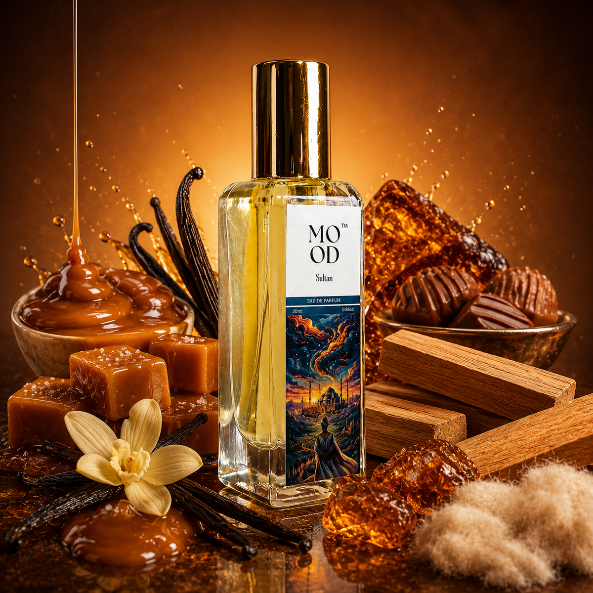 Sultan 20ml recreation perfume - lifestyle fragrance shot