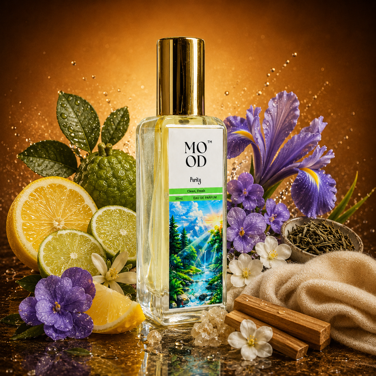 Purity 20ml recreation perfume - lifestyle fragrance shot