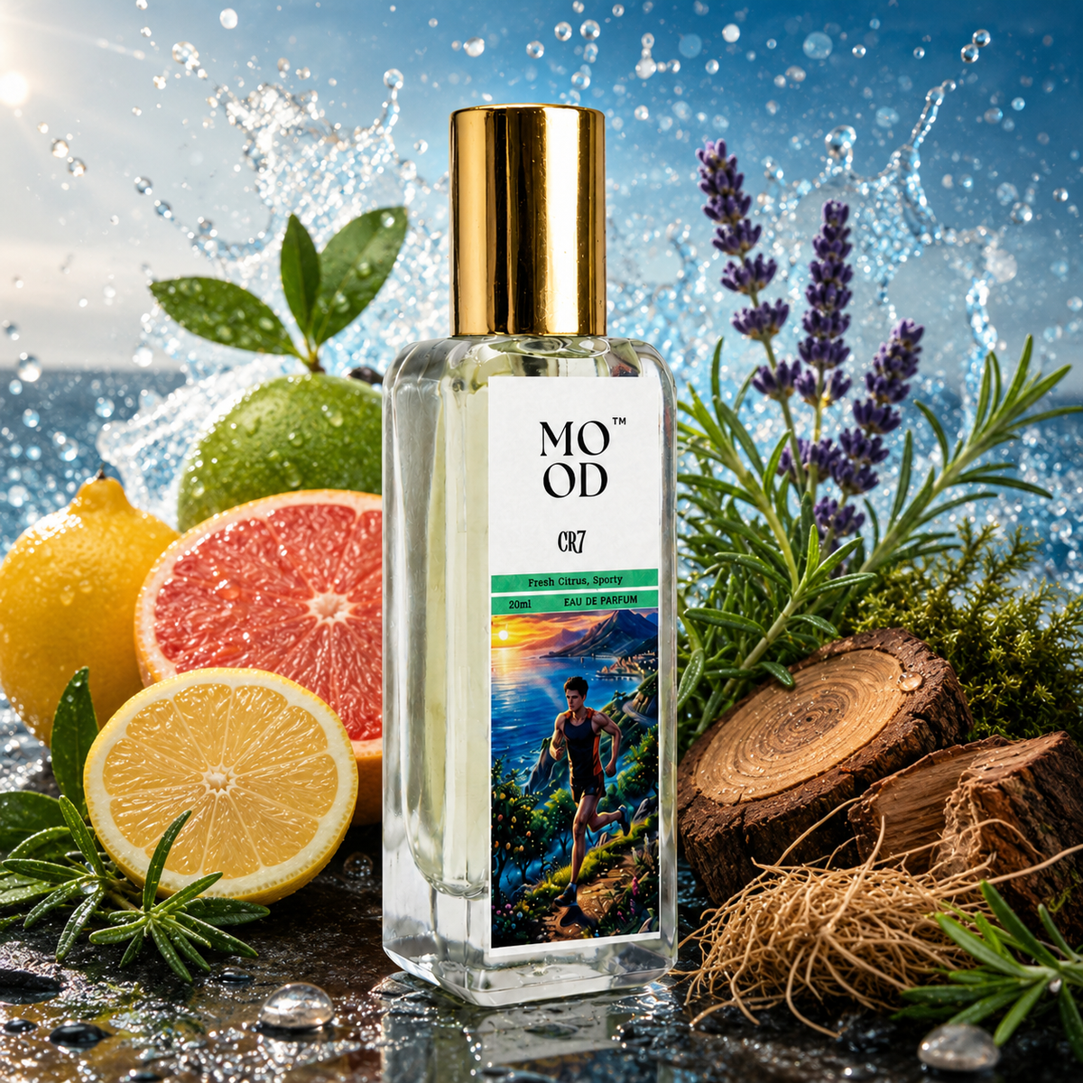 CR7 20ml recreation perfume - lifestyle fragrance shot