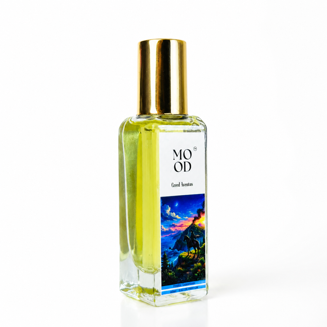 Mood Parfums Creed Aventus 20ml recreation perfume bottle - fresh chypre fruity fragrance
