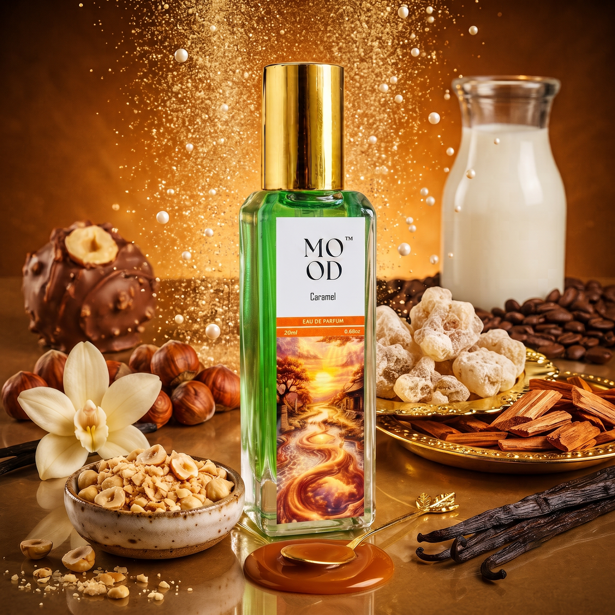 Caramel 20ml recreation perfume - lifestyle fragrance shot