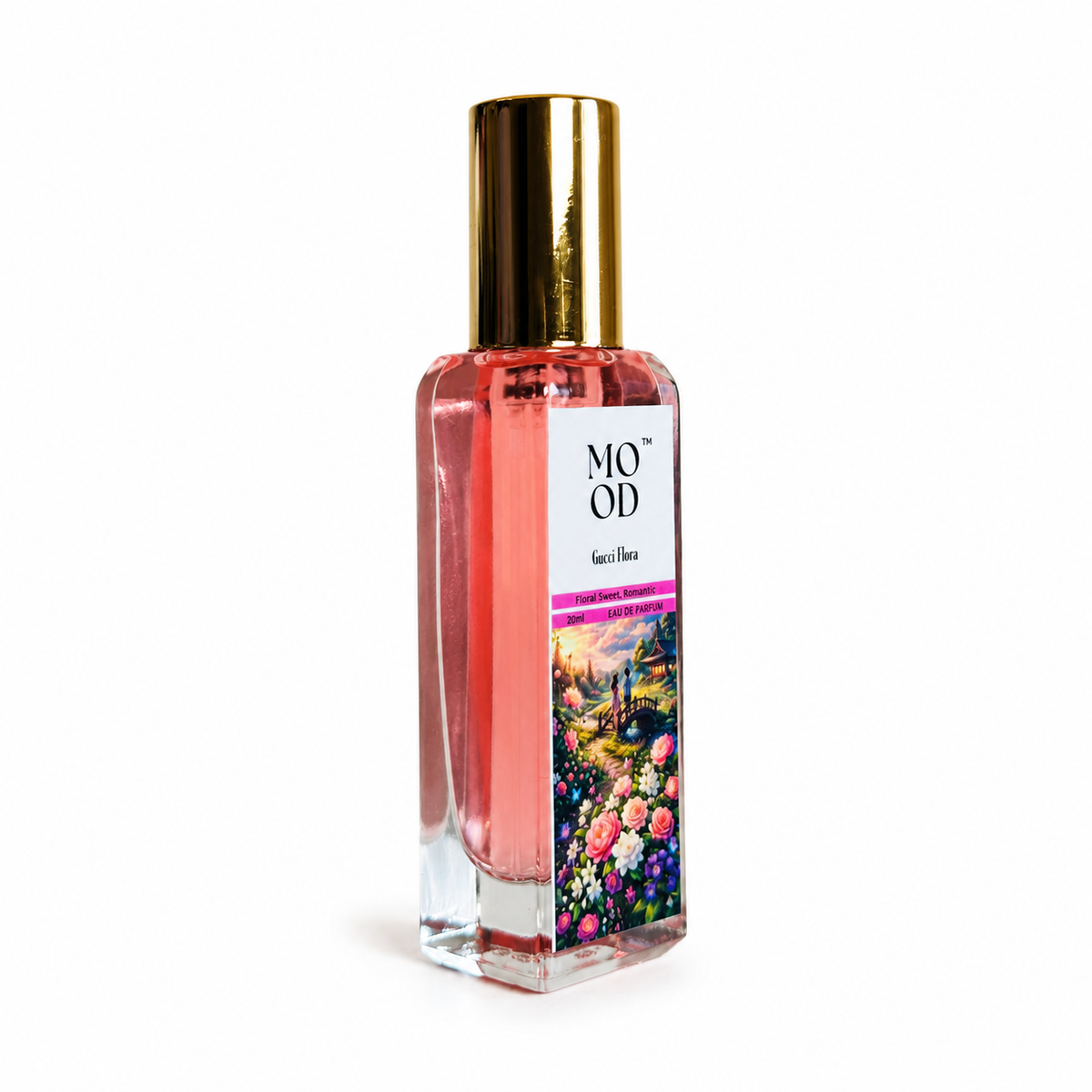 Gucci Flora perfume by Mood Parfums - bottle side view