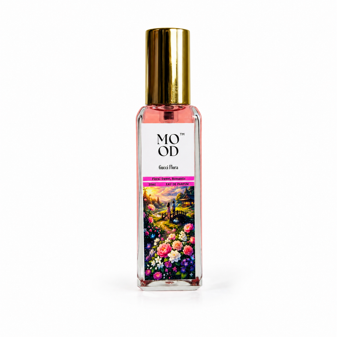 Mood Parfums Gucci Flora recreation perfume bottle - floral sweet fragrance