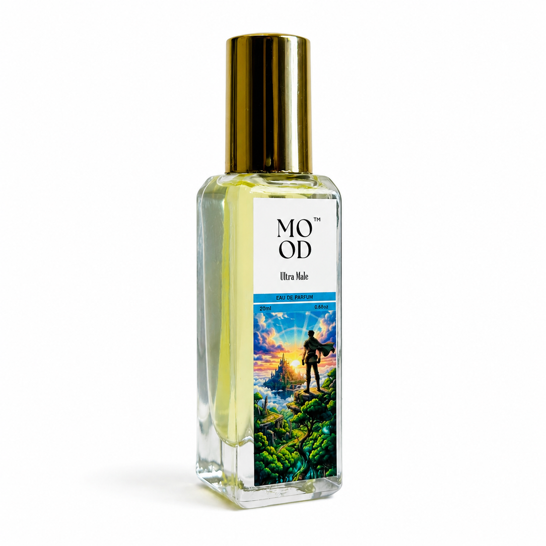 Mood Parfums Ultra Male 20ml recreation perfume bottle - bold oriental fresh fragrance